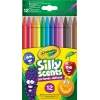 Олівці кольорові Crayola Silly Scents Твістщо викручуються (washable) з ароматом, 12 (256357.024)