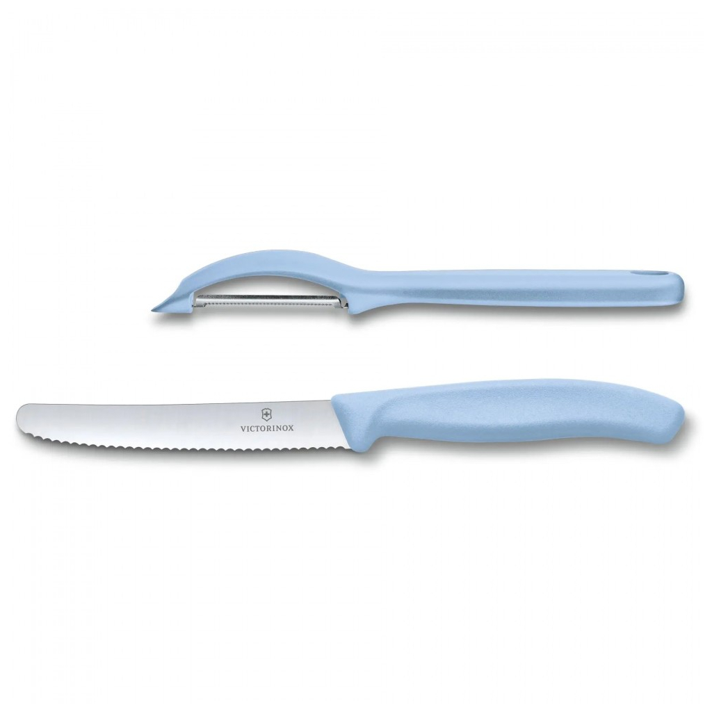 Набор ножей Victorinox SwissClassic Paring Set Universal Light Blue (6.7116.21L22) изображение 2