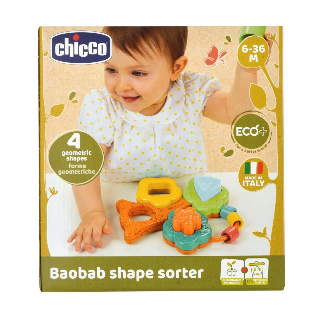 Розвиваюча іграшка Chicco Баобаб - перший сортер (10493.00) зображення 2