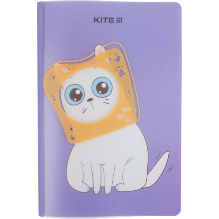 Блокнот Kite А5+ 40 листов, Bread cat (K22-460-4)