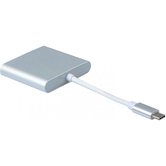 Перехідник Dynamode Dynamode USB3.1 Type-C to 1хHDMI, 1хUSB 3.0, 1хUSB Type-C Fe (Multiport USB 3.1 Type-C to HDMI) зображення 2