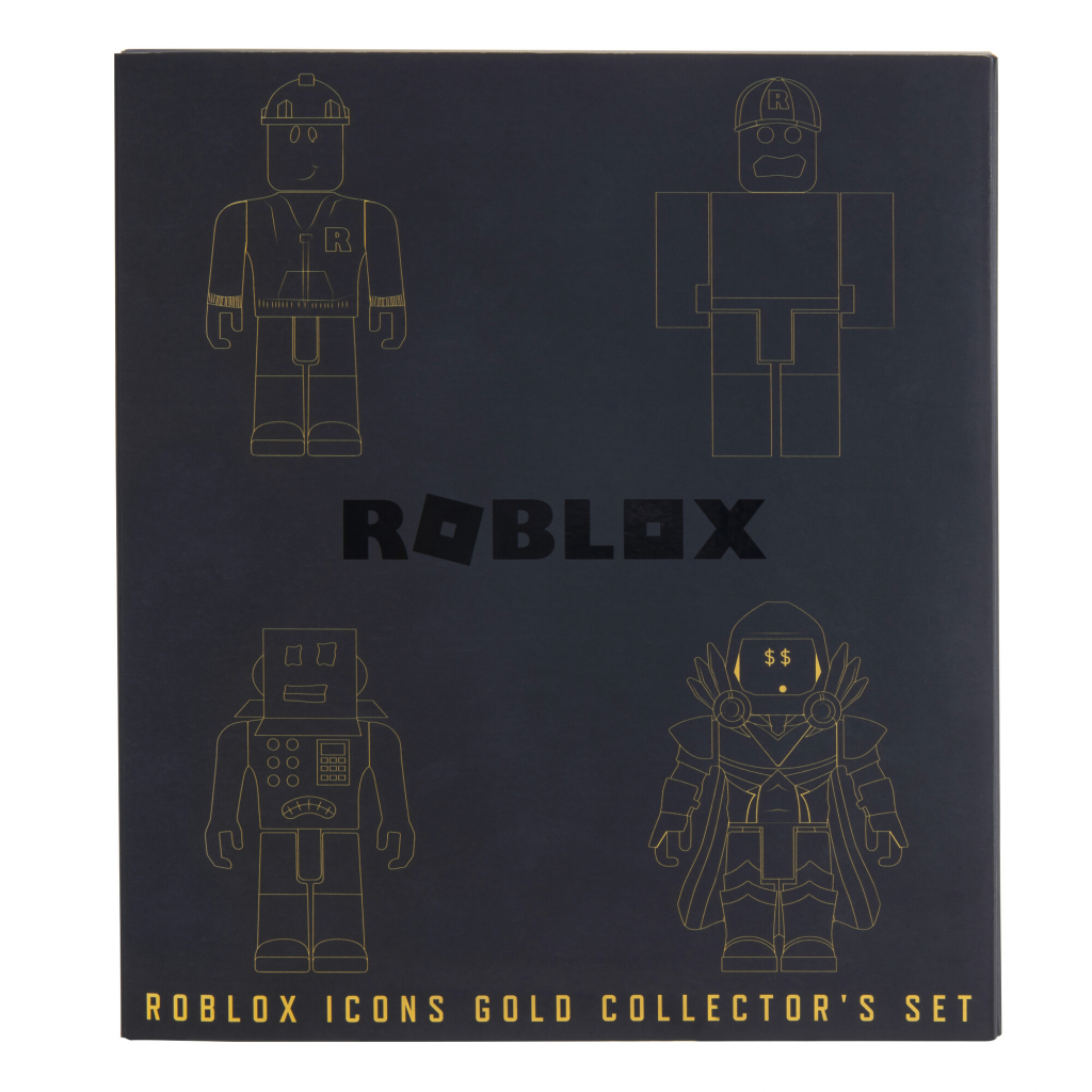 Фигурка для геймеров Jazwares Roblox Four Figure Pack Roblox Icons - 15th Anniversary Gold (ROB0527) изображение 5
