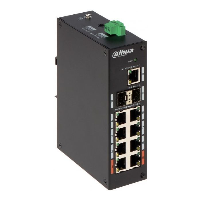Коммутатор сетевой Dahua DH-PFS3211-8GT-120