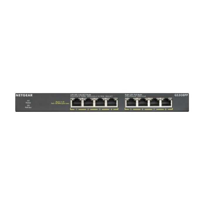 Коммутатор сетевой Netgear GS308PP-100EUS