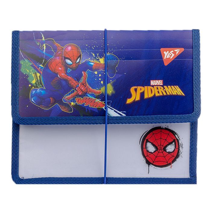 Папка для тетрадей Yes В5 на резинке Marvel (491875)