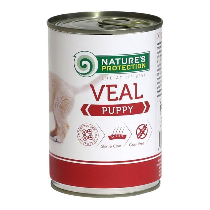 Консервы для собак Nature's Protection Puppy Veal 400 г (KIK45087)