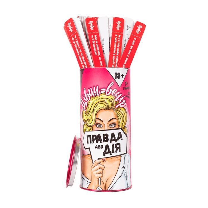 Настольная игра 18+ Fun Games Shop Правда или Дело: Девичник, русский (FGS07)