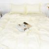 Постільна білизна MirSon Satin Stripe 30-0002 Soft Yellow 200х220 Євро (2200005247785) зображення 3