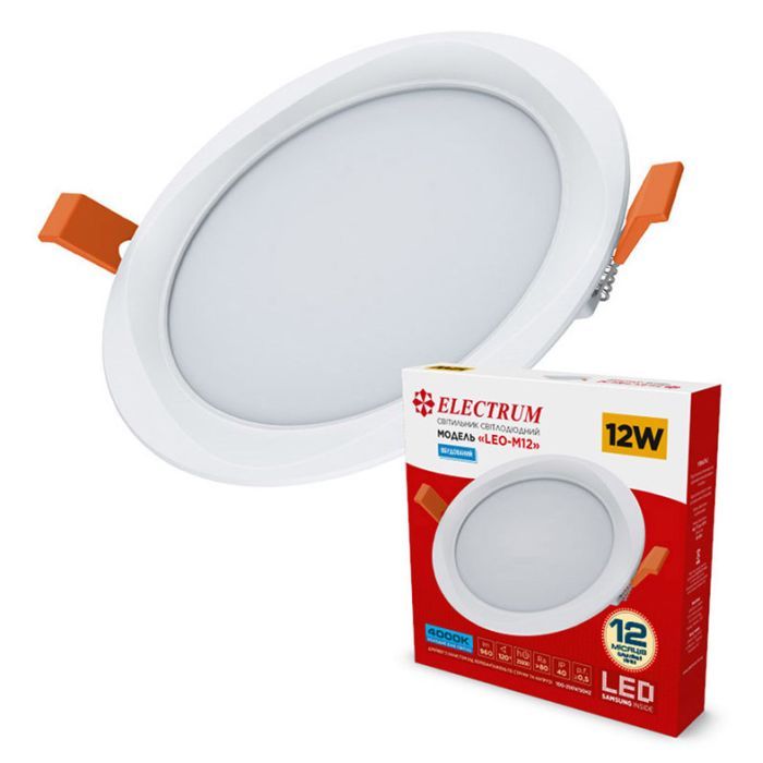 Светильник Electrum LEO M- 12W 4000K (B-LD-1957)