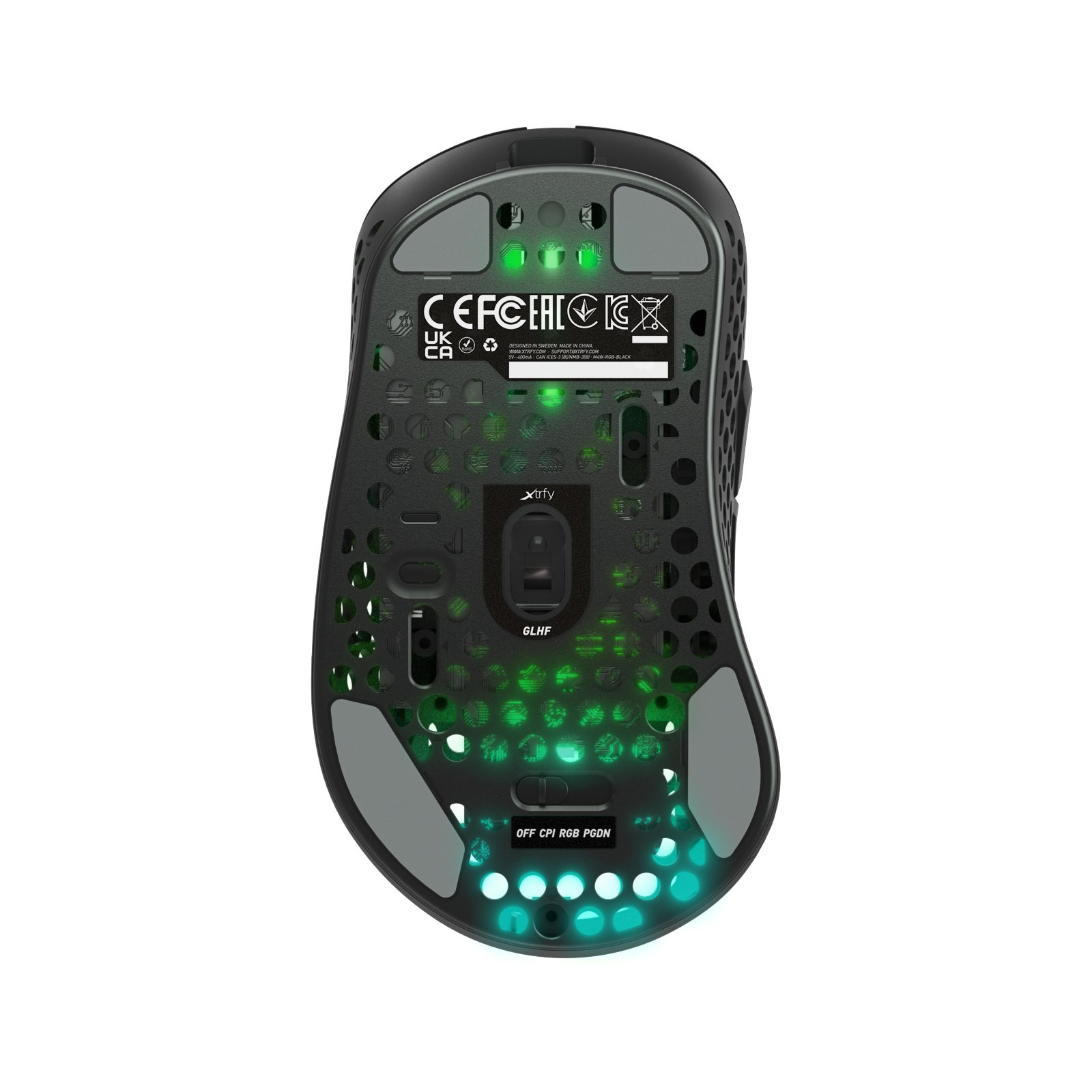 Мишка Xtrfy M4 RGB Wireless Black (XG-M4-WL-BLACK) зображення 7