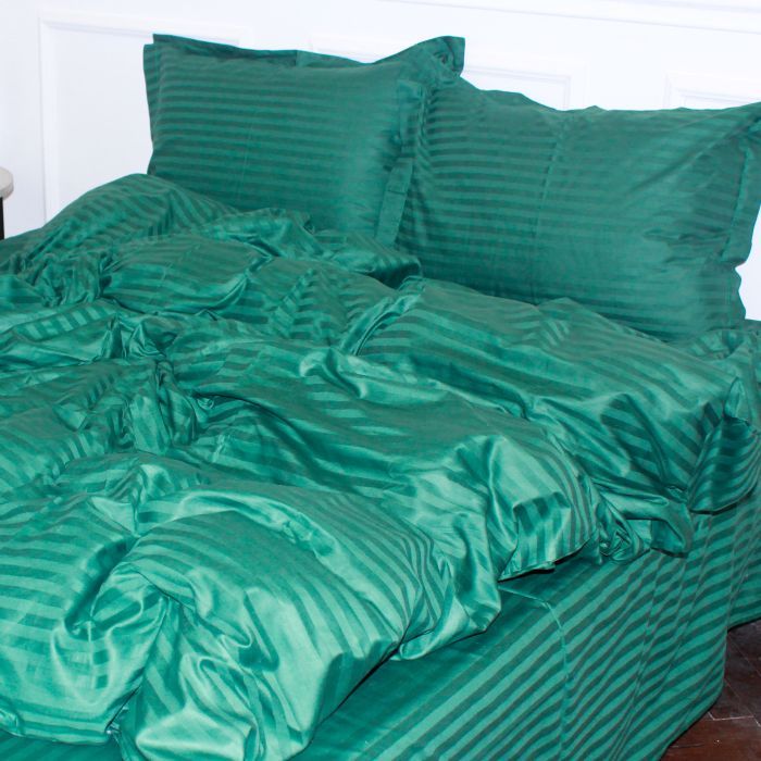 Постільна білизна MirSon Satin 30-0017Green 160х220 Сімейний (2200005254127) зображення 5