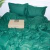 Постільна білизна MirSon Satin 30-0017Green 160х220 Сімейний (2200005254127) зображення 8