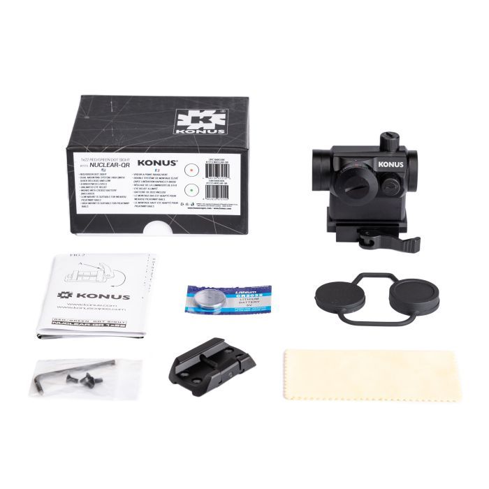 Коллиматорный прицел Konus NUCLEAR-QR 1x22 (7215) изображение 5