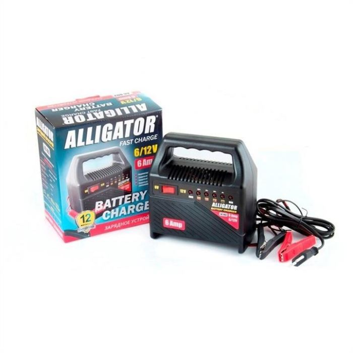Зарядное устройство для автомобильного аккумулятора Alligator AC802 изображение 2