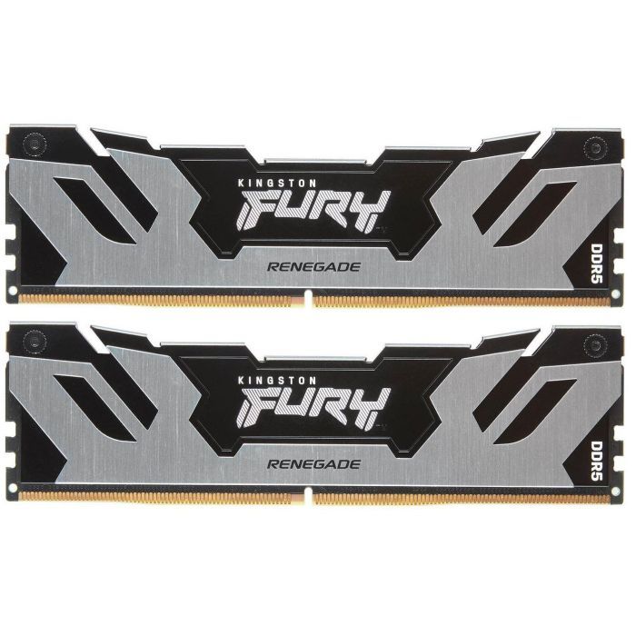 Модуль памяти для компьютера DDR5 64GB (2x32GB) 6400 MHz Renegade Silver XMP Kingston Fury (ex.HyperX) (KF564C32RSK2-64)