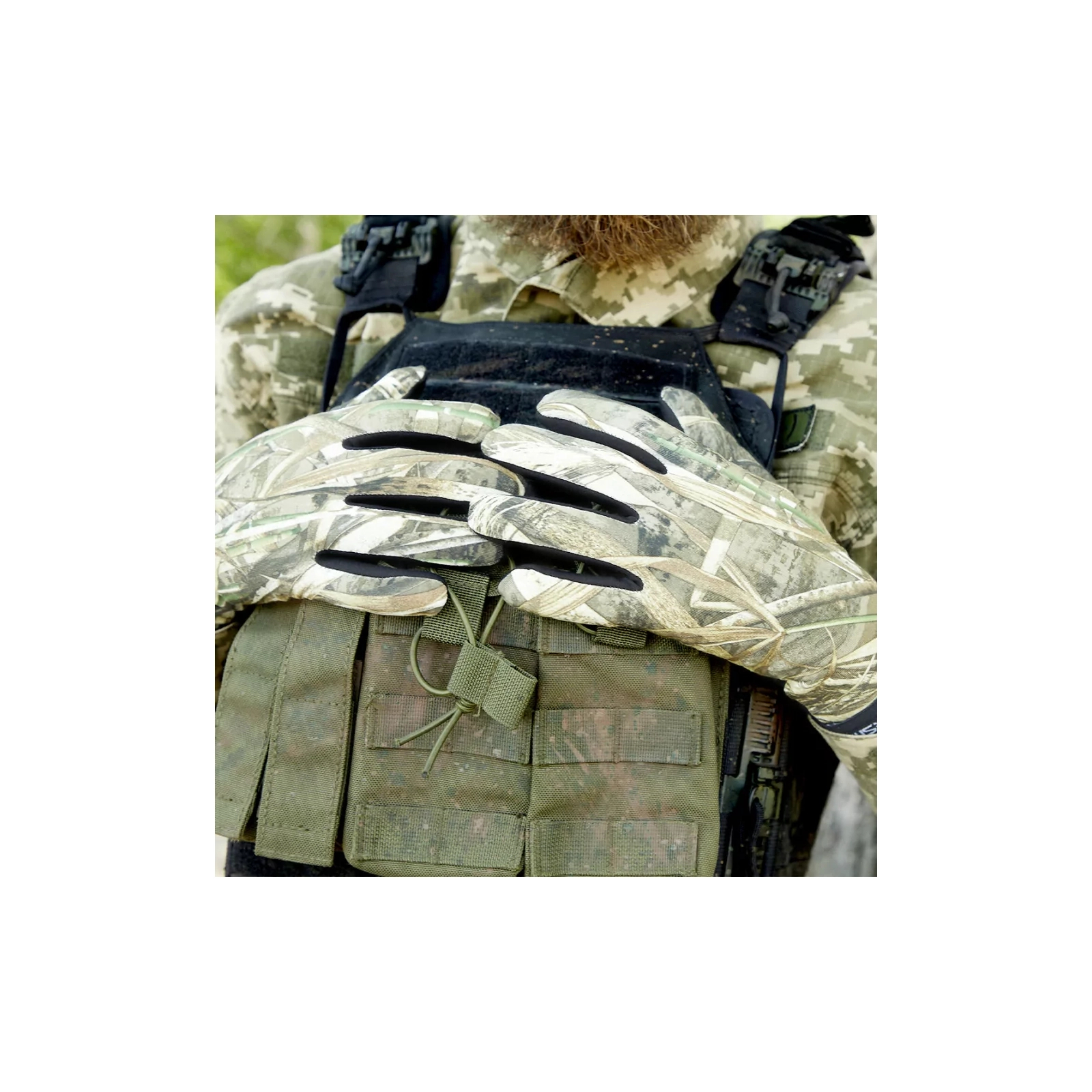 Водонепроницаемые перчатки Dexshell StretchFit Gloves Camo S (DG90906RTCS) изображение 4