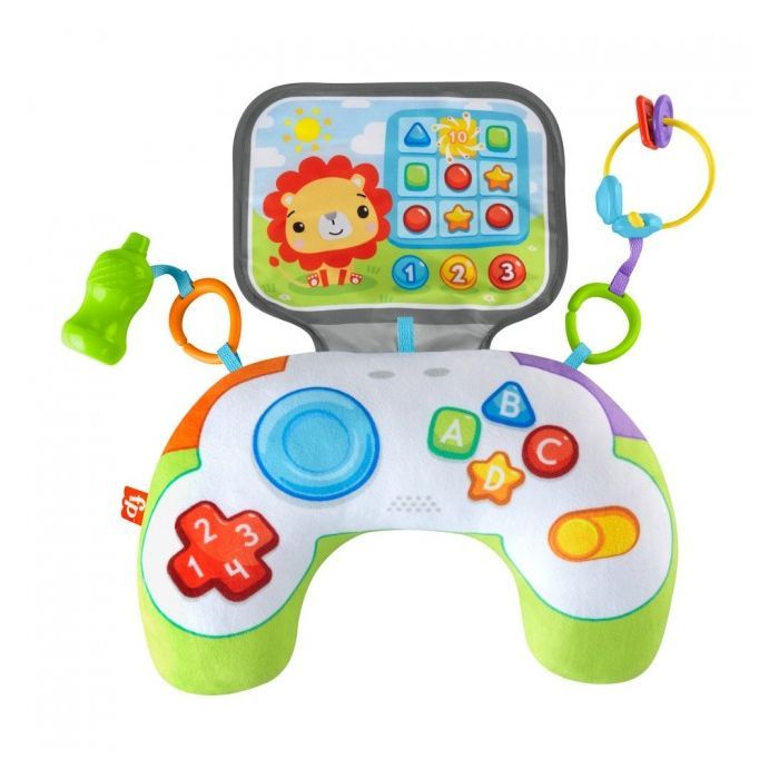 Детский коврик Fisher-Price Подушка для игры на животике Веселый джойстик (HGB89)