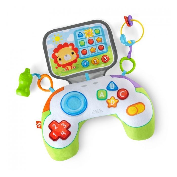 Детский коврик Fisher-Price Подушка для игры на животике Веселый джойстик (HGB89) изображение 2