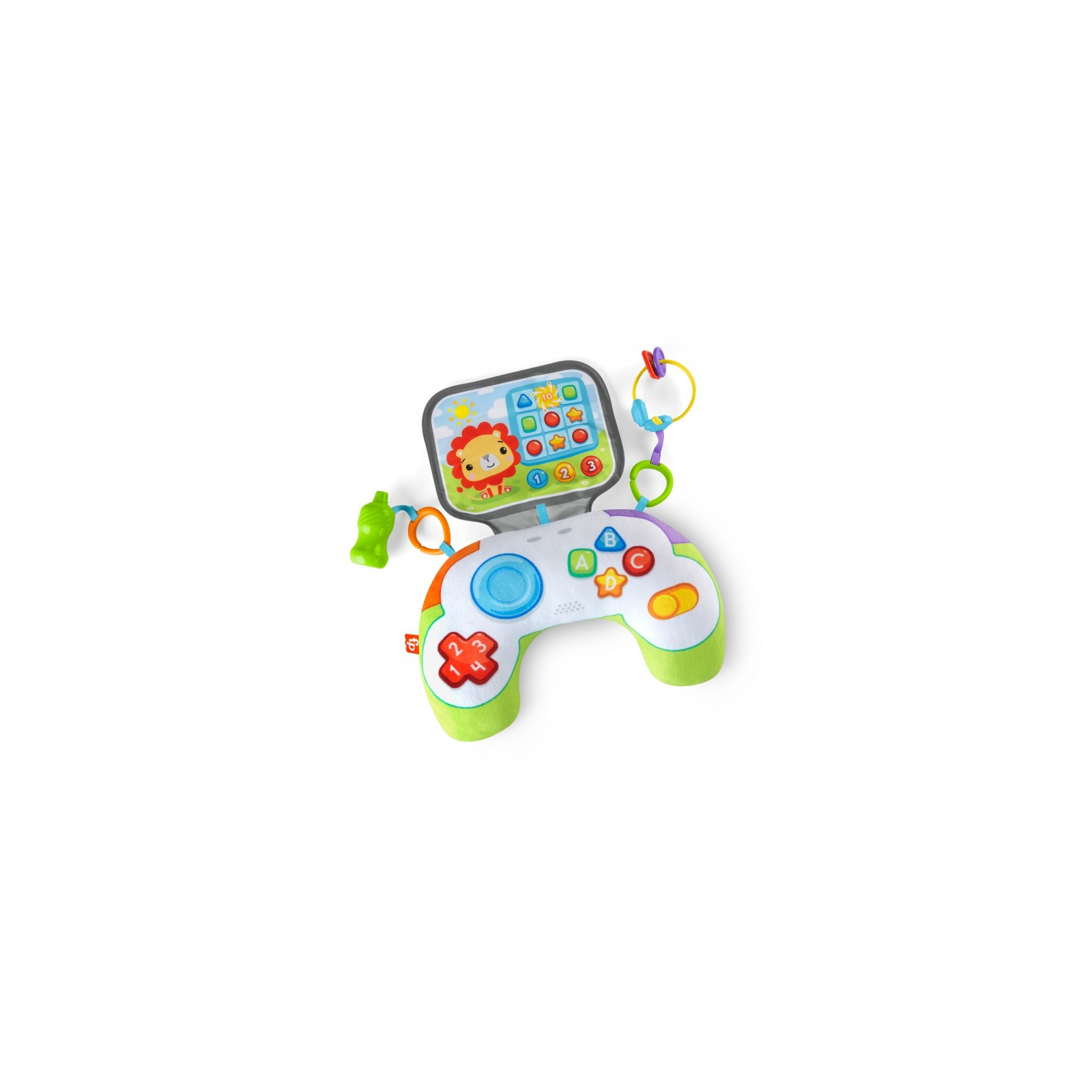 Дитячий килимок Fisher-Price Подушка для гри на животику Веселий джойстик (HGB89) зображення 2