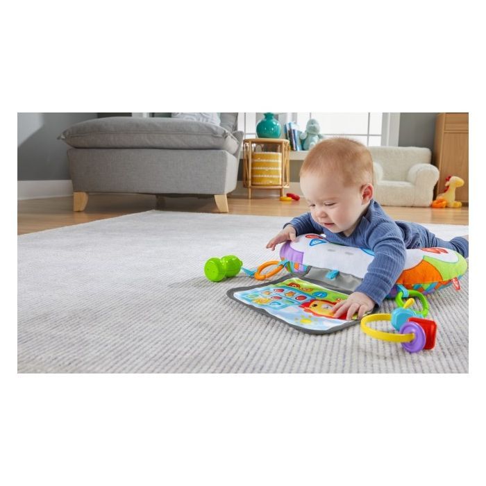 Детский коврик Fisher-Price Подушка для игры на животике Веселый джойстик (HGB89) изображение 4