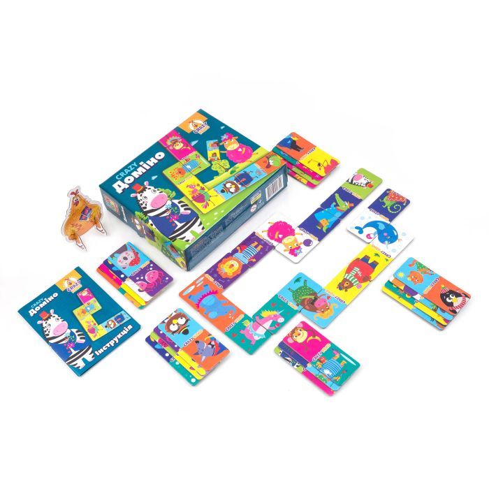Настольная игра Vladi Toys Crazy Домино (VT8055-10) изображение 2