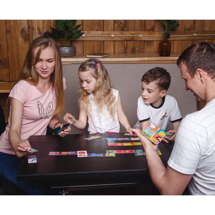 Настольная игра Vladi Toys Crazy Домино (VT8055-10) изображение 4