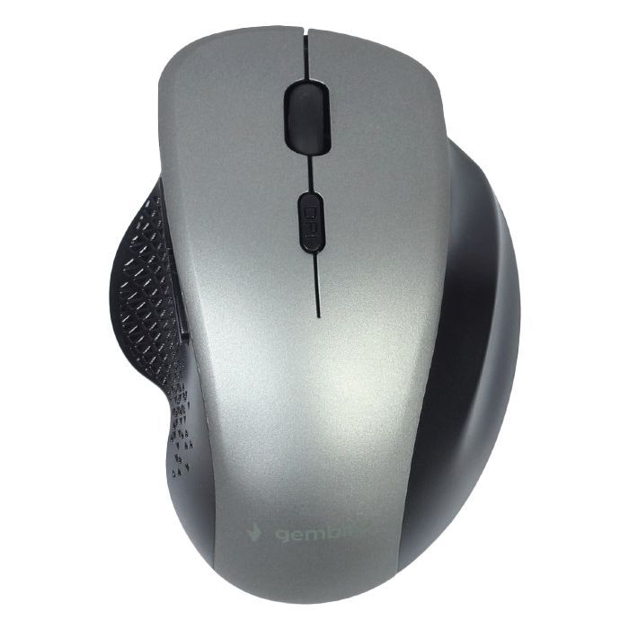 Мышка Gembird MUSW-6B-02-BG Wireless Black-Spacegrey (MUSW-6B-02-BG)