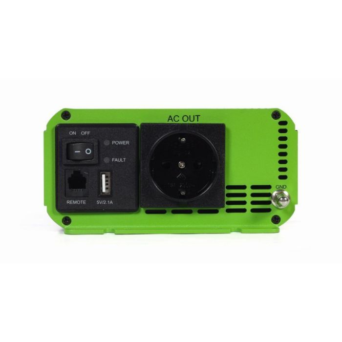 Автомобільний інвертор 12V/230V 500W (1000W peak power) чиста синусоїда EnerGenie (EG-PWC-PS500-01) зображення 5