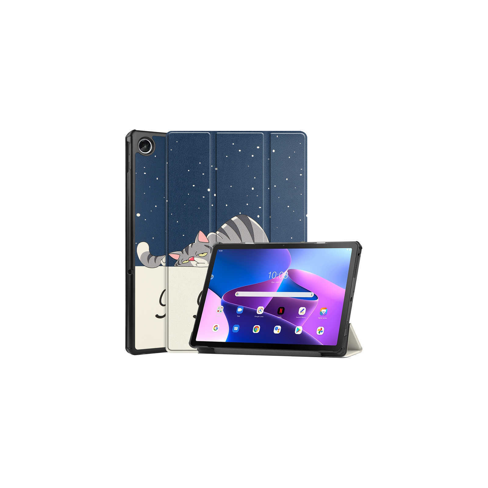 Чехол для планшета BeCover Smart Case Lenovo Tab M10 Plus TB-125F (3rd Gen)/K10 Pro TB-226 10.61" Rose Gold (708308) изображение 6