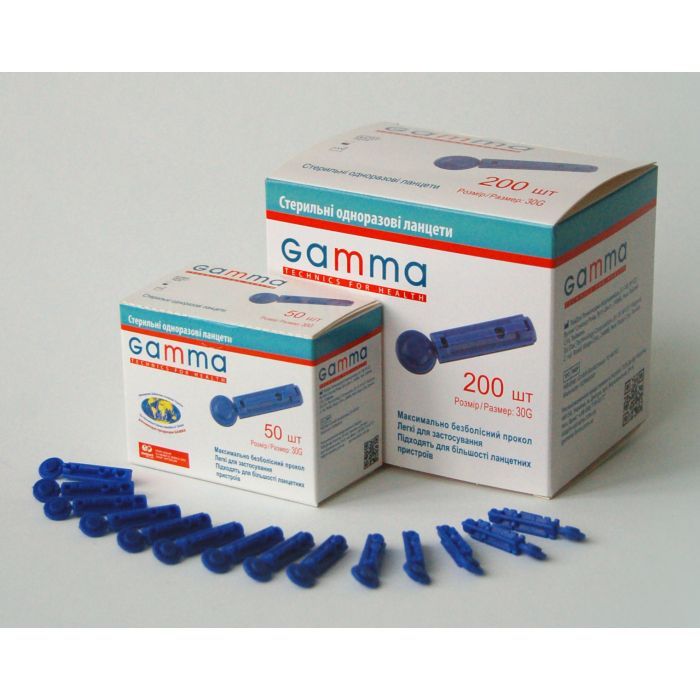 Ланцети Gamma 200 шт. (7640162324656) зображення 7
