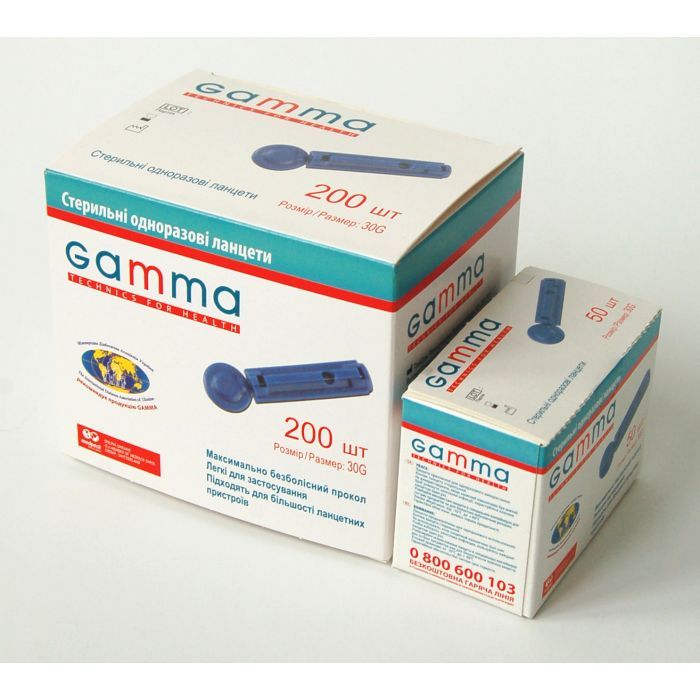 Ланцети Gamma 200 шт. (7640162324656) зображення 8