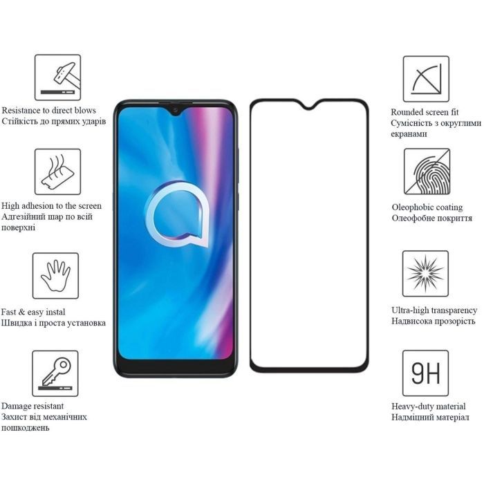 Скло захисне Drobak Alcatel 1SE (616187) зображення 4
