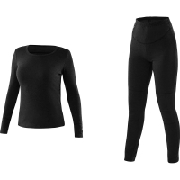 Photos - Thermal Underwear 2E Термобілизна з підігрівом  eFiber for Women Black S  -HU (HUEFWS-BK)