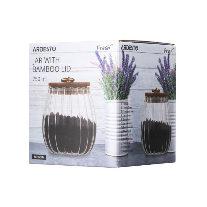 Ємність для сипучих продуктів Ardesto Fresh Vintage 750 мл (AR1375BV) зображення 2