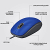Мишка Logitech M110 Silent USB Blue (910-006758) зображення 7