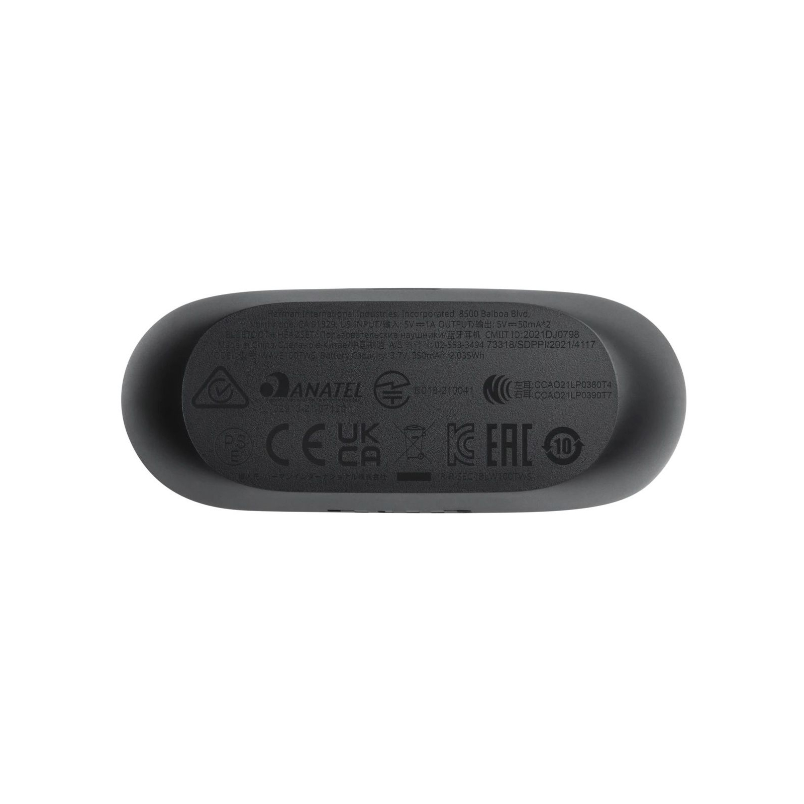Навушники JBL Vibe 100 TWS Black (JBLV100TWSBLKEU) зображення 7
