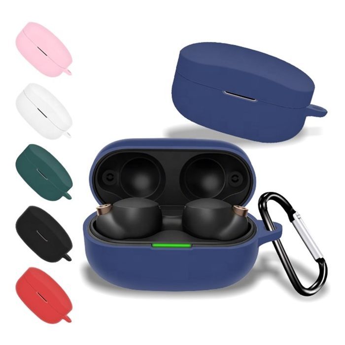Чохол для навушників BeCover Silicon для Sony WF-1000XM4 Deep Green (707191) зображення 4