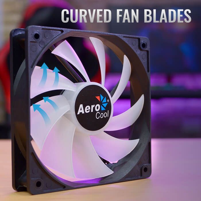 Кулер для корпуса AeroCool Frost 12 PWM FRGB (ACF3-FS11117.11) изображение 5