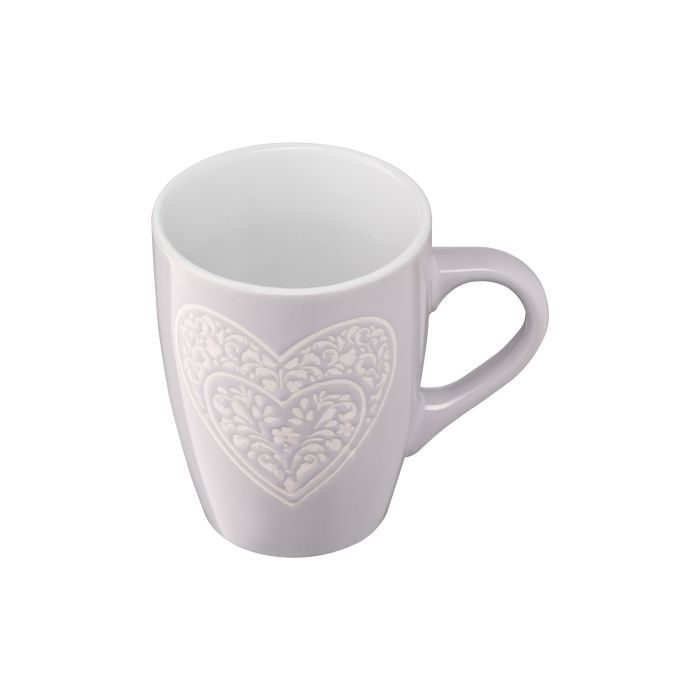 Чашка Ardesto Heart 330 мл Deep Grey (AR3467DGR) зображення 2