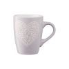 Чашка Ardesto Heart 330 мл Grey (AR3467GR) зображення 3