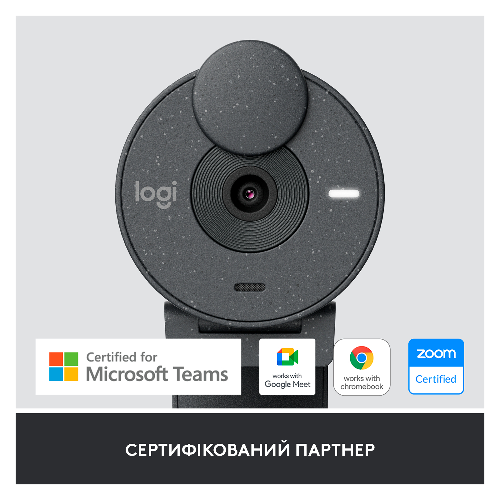 Веб-камера Logitech Brio 305 FHD for Business Graphite (960-001469) изображение 6