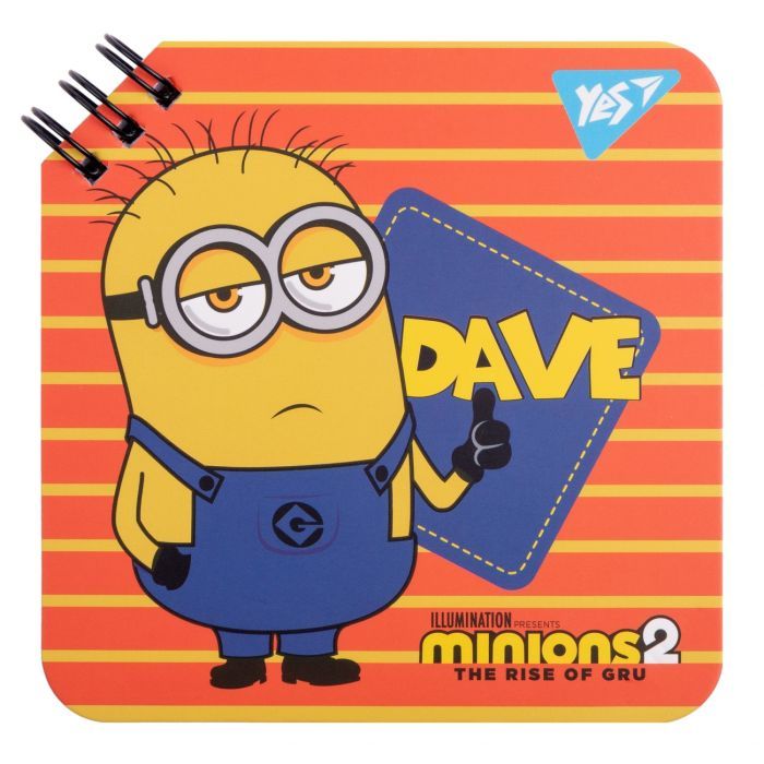 Блокнот Yes Minions 110 х 110 80 листов (151753)