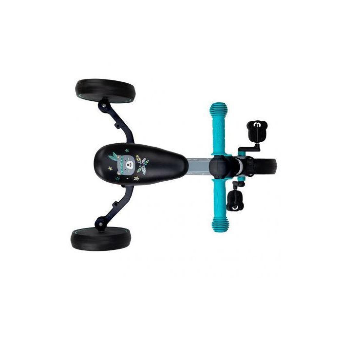 Беговел MoMi Loris 3 в 1 велосипед Grey-Turquoise (ROBI00041) изображение 5