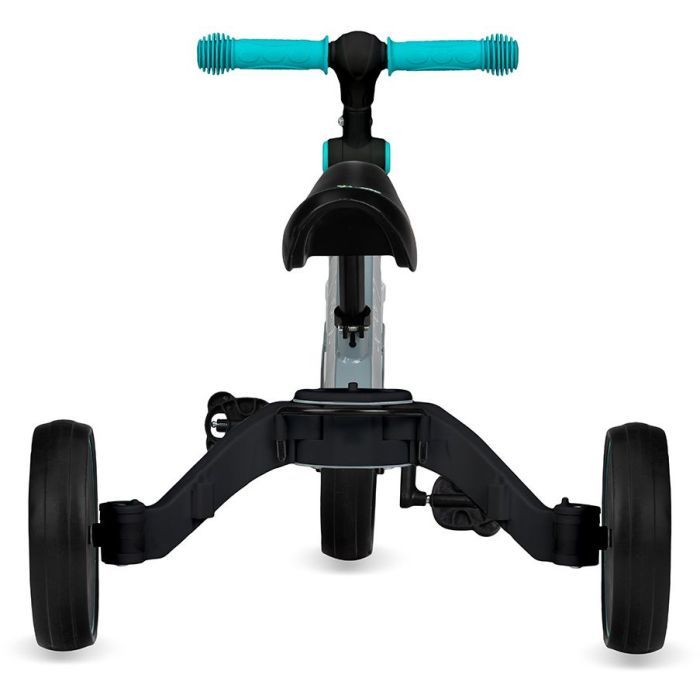 Беговел MoMi Loris 3 в 1 велосипед Grey-Turquoise (ROBI00041) изображение 8