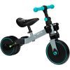 Беговел MoMi Loris 3 в 1 велосипед Grey-Turquoise (ROBI00041)
