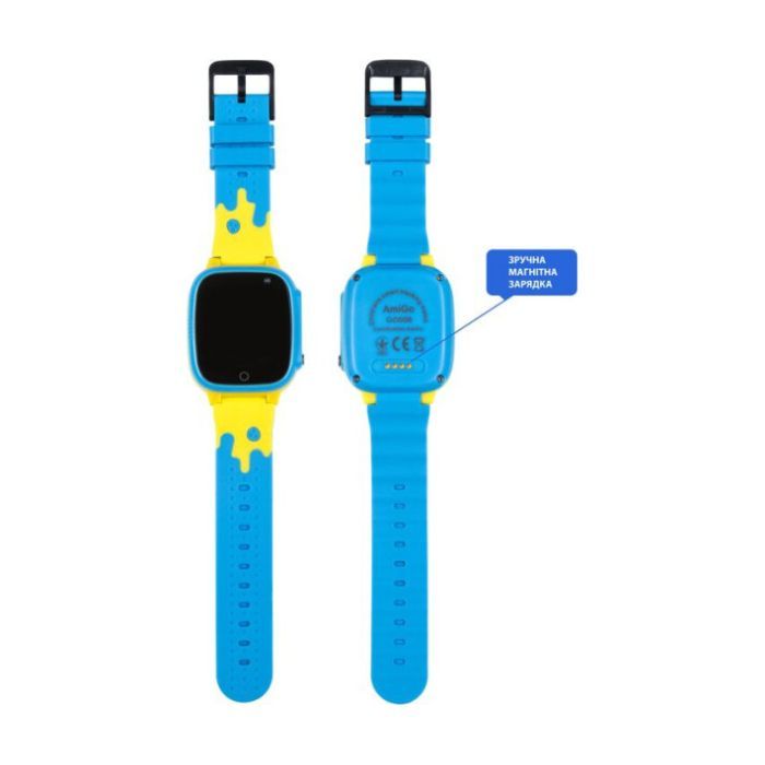 Смарт-годинник Amigo GO008 MILKY GPS WIFI Blue (873292) зображення 5