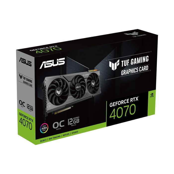 Видеокарта ASUS GeForce RTX4070 12Gb TUF OC GAMING (TUF-RTX4070-O12G-GAMING) изображение 11