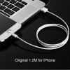 Дата кабель USB 2.0 AM to Lightning 1.8m 2.1A MFI White Choetech (IP0027-WH) изображение 11