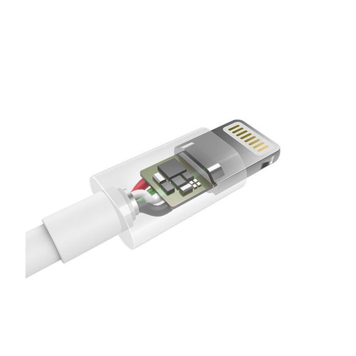 Дата кабель USB 2.0 AM to Lightning 1.8m 2.1A MFI Black Choetech (IP0027-BK) зображення 4