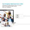 Дата кабель USB 2.0 AM to Lightning 1.8m 2.1A MFI White Choetech (IP0027-WH) изображение 9